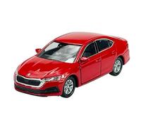 Welly Model Car Compatible with 2019 Skoda Octavia MK4 Red Approx. 1/34-1/39 Metal Model Car Die Cast New in Box