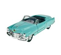 Welly Model Car Compatible with Cadillac Eldorado Convertible Open Blue 1953-1966 Approx. 1/34-1/39 Metal Model Car Die Cast New in Box
