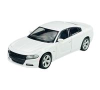Welly Model Car Compatible with Dodge Charger R/T Saloon Black from 2016 Approx. 1/24 1:24 Metal Model Car Die Cast New in Box