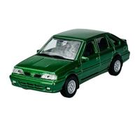 Welly Model Car Compatible with FSO Polonez Caro 5-Door Green 1991-1997 Approx. 1/34-1/39 Metal Model Car Die Cast New in Box