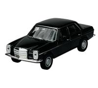 Welly Model Car Compatible with Mercedes-Benz 220/8 Black W114 W115 1967-1976 1/34-1/39 Metal Model Car Die Cast New in Box