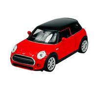 Welly Model Car Compatible with Mini Cooper S F56 New Hatch 3 Door Red with Black Roof 2014 Red Approx. 1/34-1/39 Metal Die Cast New in Box