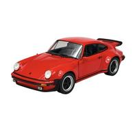 Welly Model Car Compatible with Porsche 911 Turbo 3.0 Red 1974 1:24 1/24 Metal Car Model Die Cast New in Box