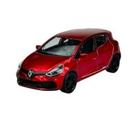 Welly Model Car Compatible with Renault Clio IV 5-Door Type X98 from 2012 Red Approx. 1/34-1/39 Metal Model Car Die Cast New in Box