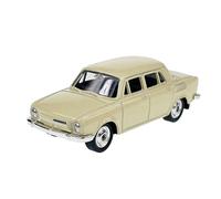 Welly Model Car Compatible with Skoda 100 Beige 1/60-1/64 1:60 Model Car 7 cm 52403