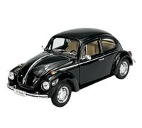 Welly Model Car Compatible with VW Volkswagen Beetle Beetle Coupe Black Approx. 1/24 1:24 Metal Model Car Die Cast New in Box