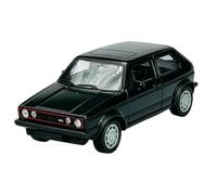 Welly Model Car Compatible with VW Volkswagen Golf I GTI 3 Door 1974-1983 Dark Green Approx. 1/34-1/39 Metal Model Car Die Cast New in Box