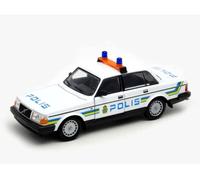 WELLY NEX 1/24 DIECAST VOLVO 240 GL 240GL SWEDISH POLICE 'POLIS' SWEDEN 1986