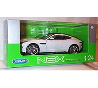 welly nex models white/black jaguar F type coupe car 1:24 scale diecast model