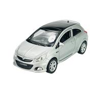 WELLY OPEL VAUXHALL CORSA OPC SILVER 1:34 NEW CAR
