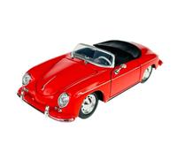 Welly Porsche 356A Speedster Convertible Open Red Approx. 1:24 1/24 Metal Car Model Die Cast New in Box