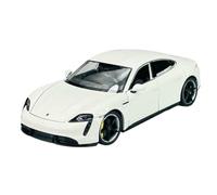 Welly Porsche Taycan Turbo S White 1/24 Metal Model Car Die Cast New in Box