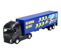 Welly Volvo FH Semi-Trailer Blue Be Global Logistics Truck 1/64 1:64 Metal Model Car Die Cast New in Box
