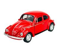 Welly VW Volkswagen Beetle Beetle Red 1/34-1/39 Metal Model Car Die Cast New in Box