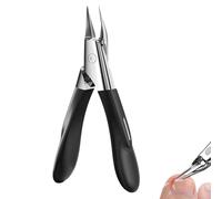 Welnax NailPro Guard - Designed for Ingrown and Thick Nails, 2025 Upgrade Ingrown Toenail Clipper, Stainless Steel Toenail Clippers, Toenails Trimmer for Ingrown or Thick Toenails (Black)