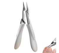 Welnax NailPro Guard - Designed for Ingrown and Thick Nails, 2025 Upgrade Ingrown Toenail Clipper, Stainless Steel Toenail Clippers, Toenails Trimmer for Ingrown or Thick Toenails (White)
