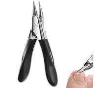 Welnax Nailpro Guard - Designed for Ingrown and Thick Nails, Fixed 30° Angle, Ultra-Thin, Sharp Stainless Steel Blades, for Safe, Precise, and Hygienic Clipping of All Nail Types (Black)