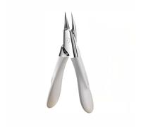 Welnax NailPro Guard - Designed for Ingrown and Thick Nails,Portable Ultra Sharp Stainless Steel Nail Clippers,Ergonomic Non-Slip Handle for Hygienic Clipping of All Nail Types (White)