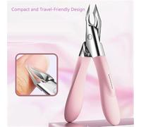 Welnax Nailpro Guard, Welnax Nail Clippers, Designed for Ingrown and Thick Nails, Ultra-Thin Sharp Stainless Steel Blades, Non-Slip Handle, Easy Grip and Squeeze (3Pcs-b)