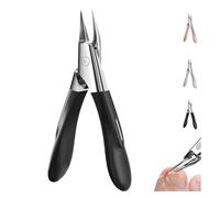 Welnax Nailpro Guard, Welnax Nail Pro Guard Clippers, Welnax Toenail Clipper, Designed for Ingrown and Thick Nails, with an Ultra-Thin and Sharp Design for Ergonomic Non-Slip ABS Handle (Black)