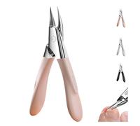 Welnax Nailpro Guard, Welnax Nail Pro Guard Clippers, Welnax Toenail Clipper, Designed for Ingrown and Thick Nails, with an Ultra-Thin and Sharp Design for Ergonomic Non-Slip ABS Handle (Pink)