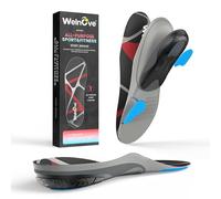 Welnove All Purpose Sports Insoles,Jump Higer & Run Faster & Stabilize Better Athletic Insoles for Running, Basketball Soccer Volleyball Shock Absorption & Energy Return Performance Insoles-XL