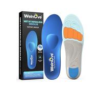 Welnove Arch Support Insoles with Metatarsal Pads, Metatarsal Insoles for Metatarsalgia, Mortons Neuroma Relief,Ball of Foot Cushion, Plantar Fasciitis Insoles for Women&Men for Standing All Day-XL