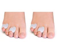 Welnove Gel Toe Separator, Pinky Toe Spacers, Little Toe Cushions for Preventing Rubbing & Relieve Pressure (Pack of 24)