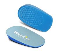 Welnove Height Increase Insoles, 1 Pair Heel Shoe Lift Inserts for Achilles Tendonitis and Leg Length Discrepancy, Heel Cushion for Men & Women