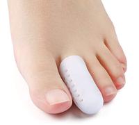 Welnove Pack of 12 Toe Protector, Pinky Toe Caps, Gel Toe Sleeves with Breathable Hole, Pain Relief for Corns, Blisters and Ingrown Toenails (Shoe Sizes: Women: 6-11 / Men: 6-10)