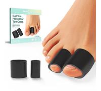 Welnove Toe Protectors - FSA/HSA Eligible 12-Pack Silicone Toe Sleeve Toe Covers for Hammer Toes, Corns, Calluses, Blisters - Soft Gel Protector Toe Cushions for Pain Relief (Multi-Size)