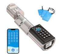 Welock ToucA51 Pro Fingerprint Door Lock, Electronic Code Lock, Smart Lock with RFID Card, App, WiFi, Fingerprint Lock Front Door IP65, Smart Door Lock Opening for Doors from 50-100 mm