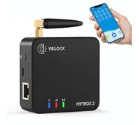 WELOCK WiFiBox 3 Smart Gateway, Bluetooth & App Control, Alexa Compatible, Multi-Mode Wireless Bridge for WELOCK Smart Locks, Secure Access Management