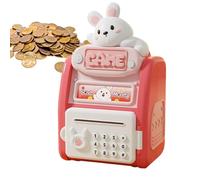 Welp Kids Safe - Mini Break - Cartoon Educational Safe Durable | Electronic Bank Set with Code and Respect Habits for the Utility Room for Boys Boys Apprentices