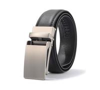 WELROG Boys Ratchet Belt for School Trousers - Adjustable Kids Leather-Look Belt for Boys, Youth & Teens, Ages 3-16, Smart Formal & Casual Wear