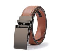 WELROG Boys Ratchet Belt for School Trousers - Adjustable Kids Leather-Look Belt for Boys, Youth & Teens, Ages 3-16, Smart Formal & Casual Wear