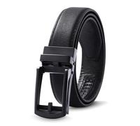 WELROG Kids Leather Ratchet Belt for Boys - Boys Black Belts with Metal Buckle School uniform Belts for Kids Age 6-16 Brown Belt age 9 Childs Belt