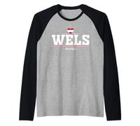 Wels Austria Raglan Baseball Tee