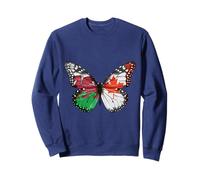 Welsh Canadian Flag Butterfly Sweatshirt