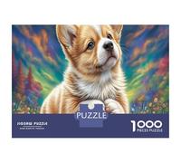 Welsh Corgi 1000 Piece Jigsaw Puzzle for Adults And Kids-Challenging Puzzle Game,Home Decoration & Family Fun 70x50cm/1000pcs