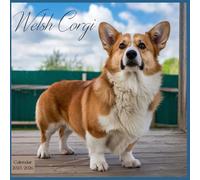 Welsh Corgi Calendar 2025-2026: 2 Year Planner January 2025 - December 2026 | Welsh Corgi Cover Design