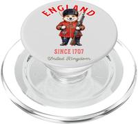 Welsh Corgi Dog Tee London Guard of the King England Flag PopSockets PopGrip for MagSafe