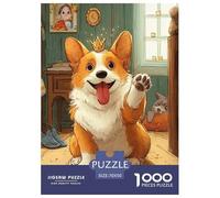 Welsh Corgi Jigsaw Puzzle Adult And Children EduCational Games Home Decoration Rainy Days Fun Activities Birthday Jumbo Age 12+ for Adults 70x50cm/1000pcs