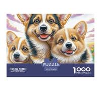 Welsh CorgiAstonishing 1000-Piece Jigsaw Puzzles for Adults A Pantheon of Impossible, Hard, Difficult Challenging Puzzle Games for All Genders - A Unifying Challenge for Adults And Kids Age 12 Years