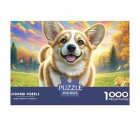 Welsh CorgiAstounding 1000-Piece Jigsaw Puzzles for Adults A Grand Collection of Impossible, Hard, Difficult Challenging Puzzle Educational Games for All - A Daunting Yet Rewarding Pursuit for Adults