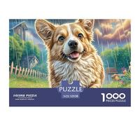 Welsh CorgiAstounding 1000-Piece Jigsaw Puzzles for Adults A Grand Collection of Impossible, Hard, Difficult Challenging Puzzle Educational Games for All - A Daunting Yet Rewarding Pursuit for Adults