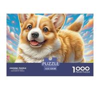 Welsh CorgiExquisite 1000-Piece Jigsaw Puzzles for Adults Containing A Wealth of Challenging Educational Puzzle Game Pieces - Designed to Be A Cherished Gift Jigsaw Puzzles for Adults And Kids 12 Yea