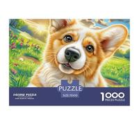 Welsh CorgiGigantic 1000-Piece Jigsaw Puzzles for Adults An Arsenal of 1000 Ruthlessly Difficult Challenging Puzzle Game Pieces - Engineered to Be A Trophy Gift Jigsaw Puzzles for Adults And Kids 12+