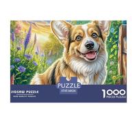 Welsh CorgiMagnificent 1000-Piece Jigsaw Puzzles for Adults Boasting Impossible-to-Difficult Level Challenging Puzzle Educational Games for Everyone - These Magnificent Jigsaw Puzzles Challenge Adult