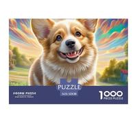 Welsh CorgiMassive 1000-Piece Jigsaw Puzzles for Adults A Vast Expanse of 1000 Impossible-Hard-Difficult Challenging Puzzle Game Pieces - A Gift of Unparalleled Depth for Adults And Young Adults 12+